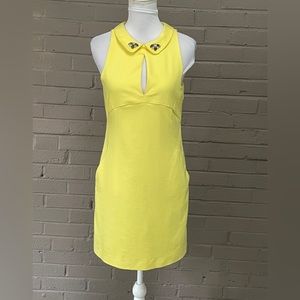 Zara  Yellow sleeveless dress S